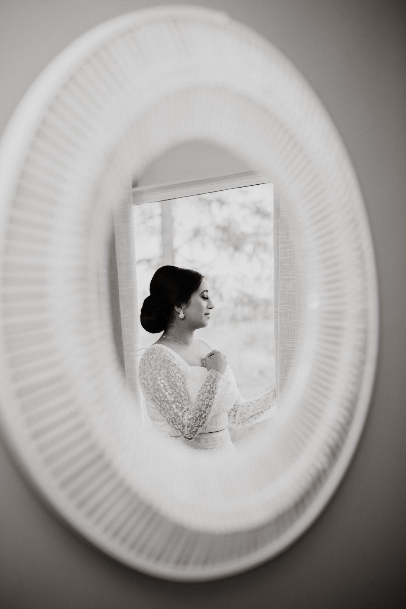  woman in mirror 